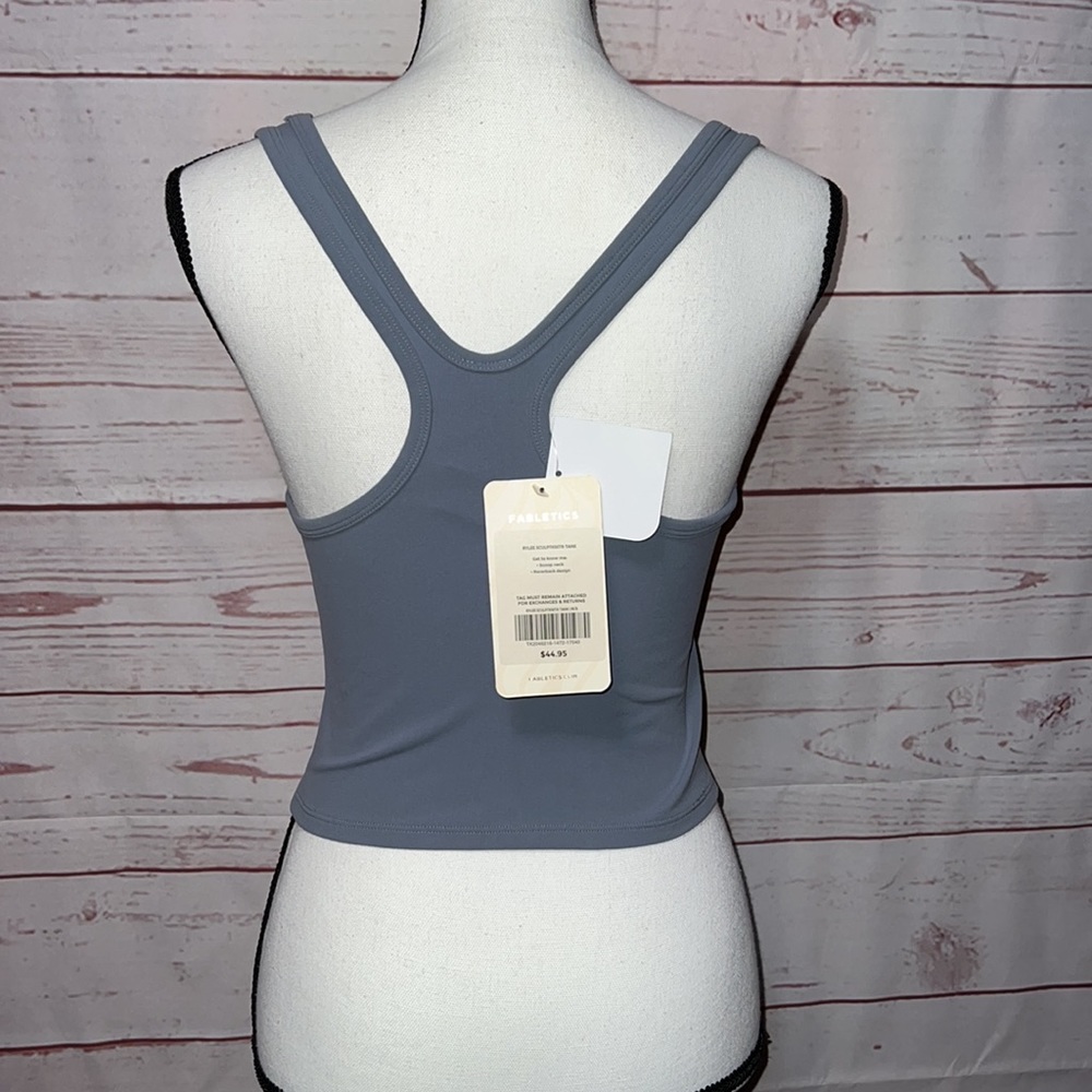 **SOLD ON MERCARI FABLETICS Rylee Sculptknit Tank - Picture 5 of 8